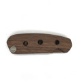 gros nouveau design en bois de noyer noir pliable en bois moustache et barbe peigne